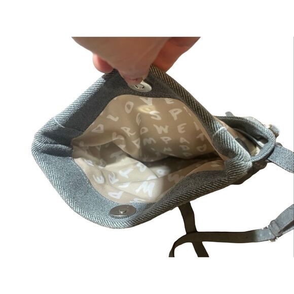 Aimee Kestenberg Bali Denim Studded Crossbody NWOT - Picture 13 of 13